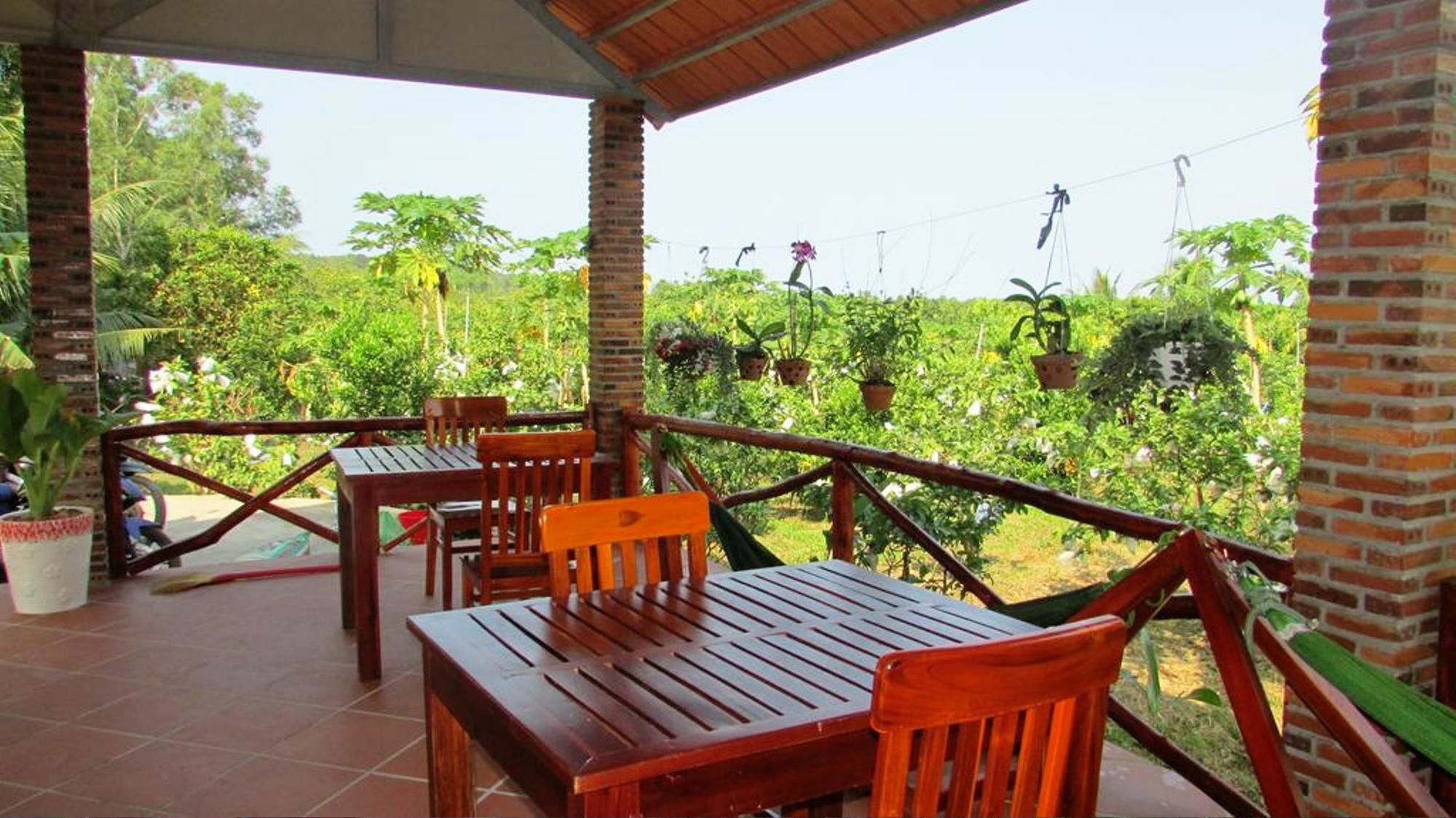 Orchard Fruit Farm Bungalow Phu Quoc Exteriör bild